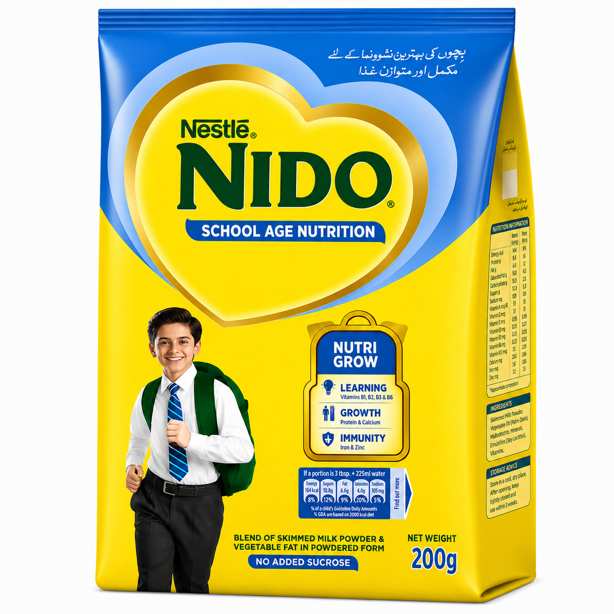 NESTLE NIDO SCHOOL AGE NUTRITION 200 GM