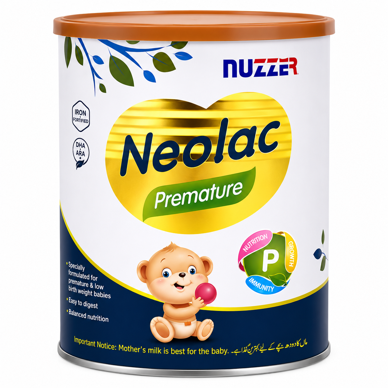 NUZZER NEOLAC PREMATURE – 300 GM