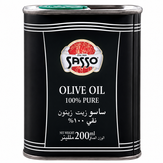 SASSO OLIVE OIL 200 ML TIN
