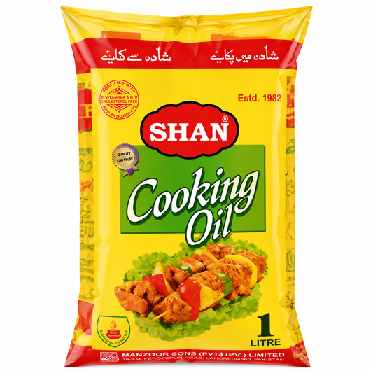 SHAN COOKING OIL 1 LITRE POUCH