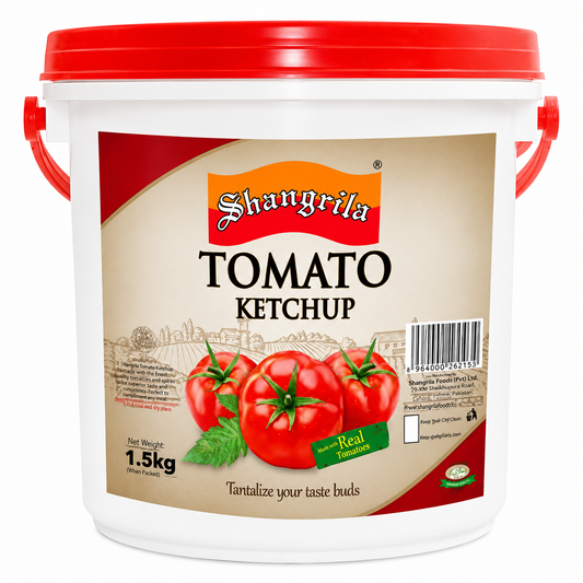 SHANGRILA TOMATO KETCHUP 1.5 KG BUCKET