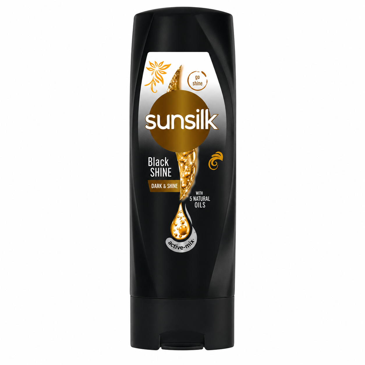 SUNSILK BLACK SHINE CONDITIONER 180 ML
