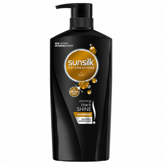 SUNSILK BLACK SHINE SHAMPOO 660 ML PUMP