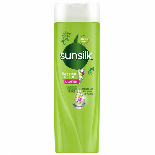SUNSILK LIVELY CLEAN & FRESH SHAMPOO 300 ML