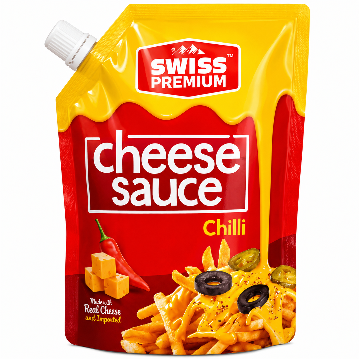 SWISS PREMIUM CHILLI CHEESE 200  GM