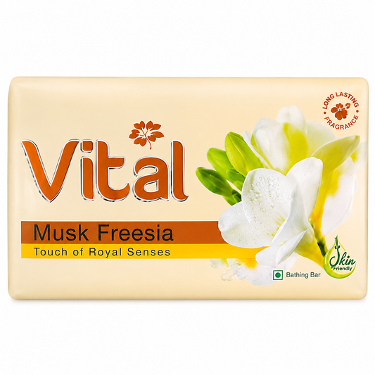 VITAL MUSK FREESIA SOAP 128G