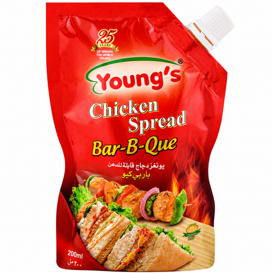 YOUNG-S CHICKEN SPREAD B.B.Q 200 ML