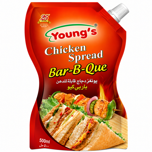 YOUNG-S CHICKEN SPREAD B.B.Q 500 ML