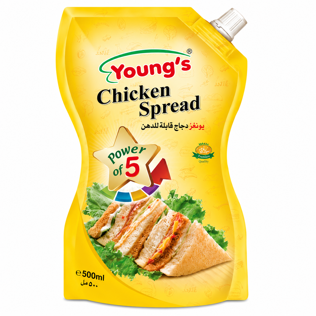 YOUNGS CHICKEN SPREAD 500 ML