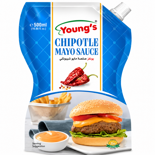 YOUNGS CHIPOTLE MAYO SAUCE 500 ML