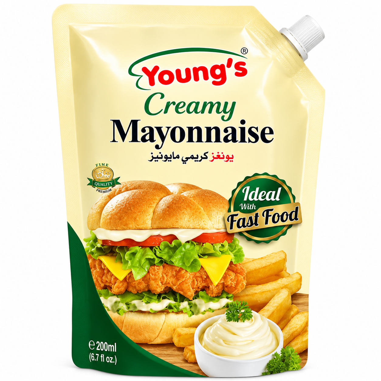 YOUNGS CREAMY MAYONNAISE 200 ML