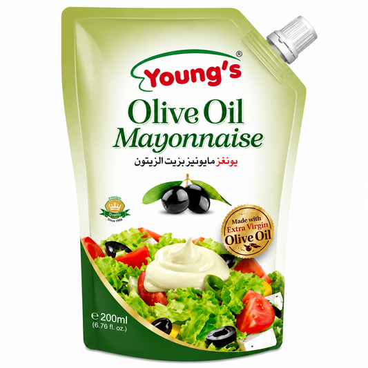 YOUNGS OLIVE OIL MAYONNAISE 200 ML