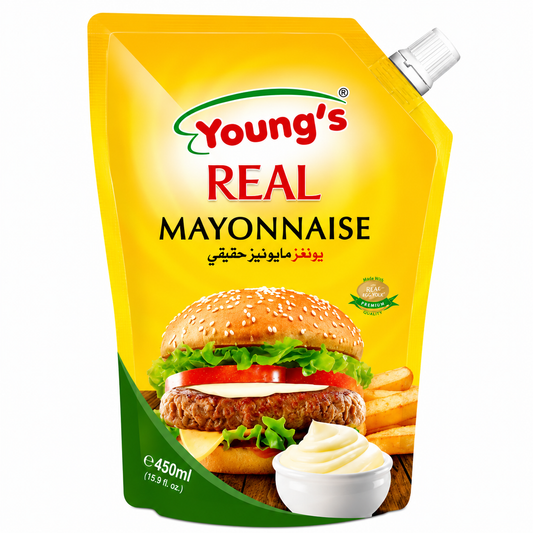YOUNGS REAL MAYONNAISE 450 ML