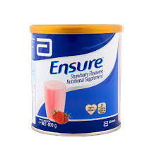 ABBOTT ENSURE STRAWBERY FLAVOURED NUTRITIONAL SUPPLEMENT400 GM