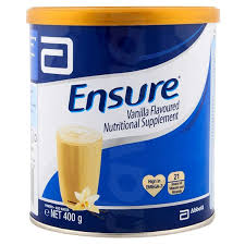 ABBOTT ENSURE VANILLA FLAVOURED NUTRITIONAL SUPPLEMENT400 GM