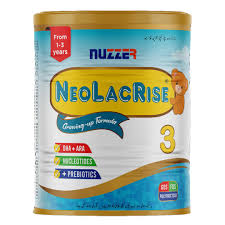NUZZER NEOLAC 3 GROWING-UP  FORMULA 400 GM  FROM 1 YEARS ONWARDS