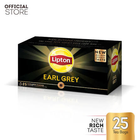 LIPTON EARL  GMREY 25 TEA BAGS 37.5 GM