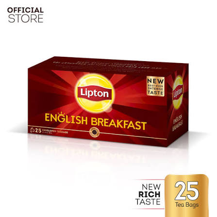 LIPTON ENLISH BREAKFAST 25 TEA BAGS