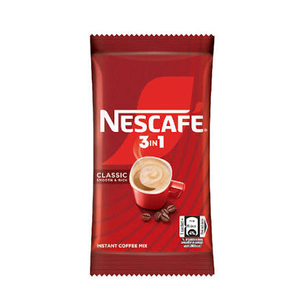 NESTLE NESCAFE 3 IN 1 COFFE  POUCH 20 GM