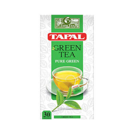 TAPAL GREEN 30 TEA BAGS  PURE  GREEN 45 GM