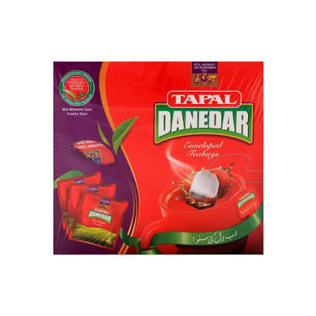 TAPAL DANEDAR  ENVELOPED 50 TEA BAGS 100 GM